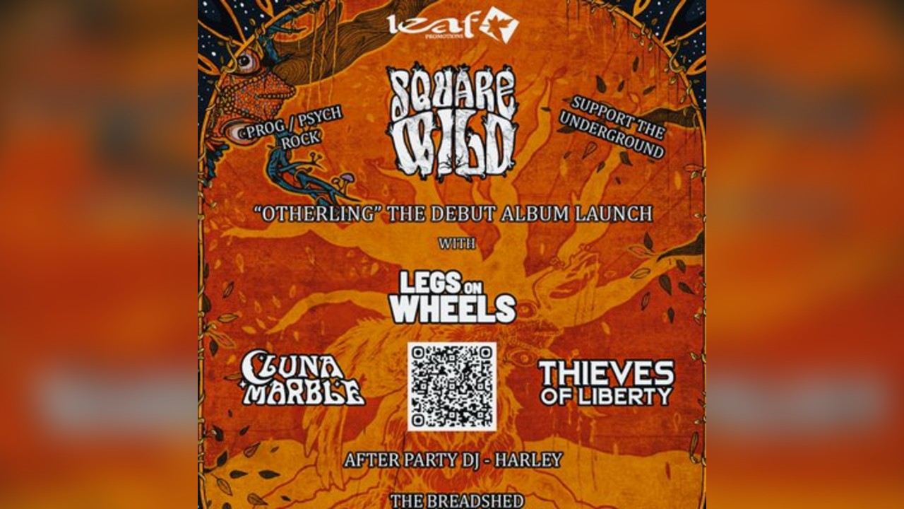 SQUARE WILD Debut Album Launch- The Bread Shed, Manchester