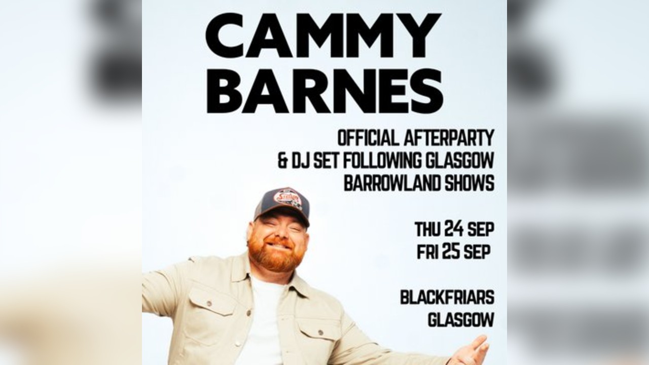 Cammy Barnes Official Aftershow Party & DJ Set