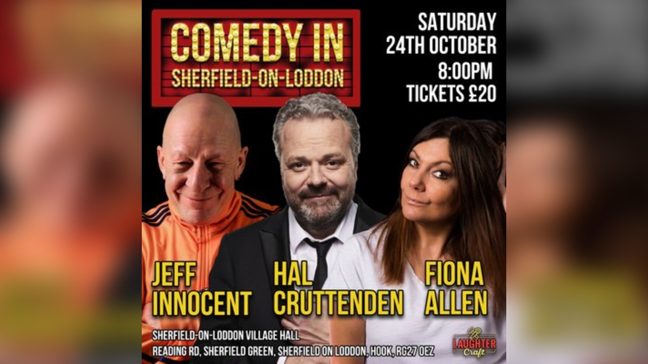 October's Comedy in Sherfield-On-Loddon