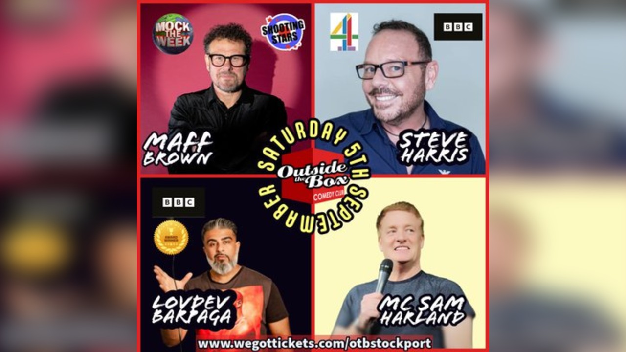 Live Comedy - Saturday 5th September