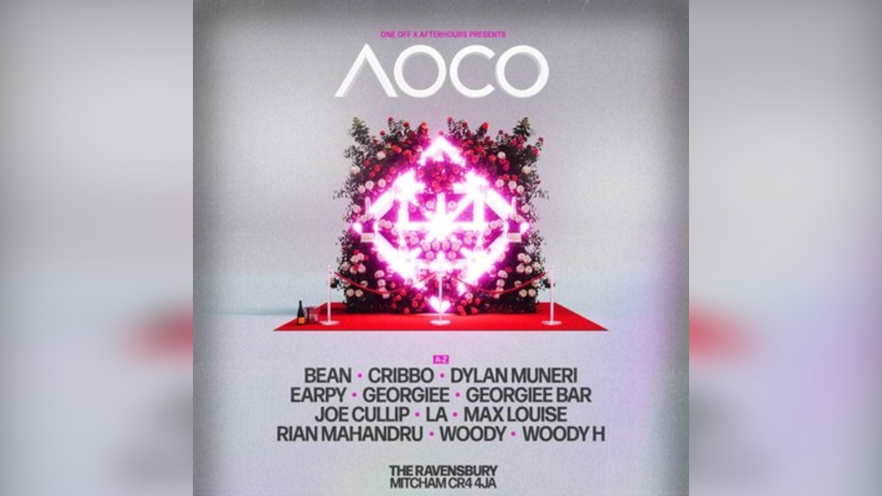 AFTERHOURS X ONEOFF PRESENTS AOCO Events