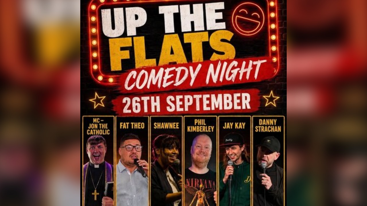 Silent Filter Entertainment presents: Up The Flats comedy night