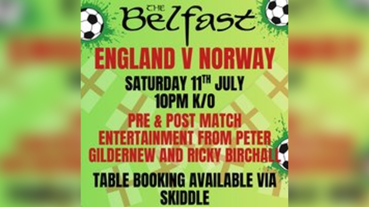 England vs ? @ The Belfast Wigan SEMI FINAL