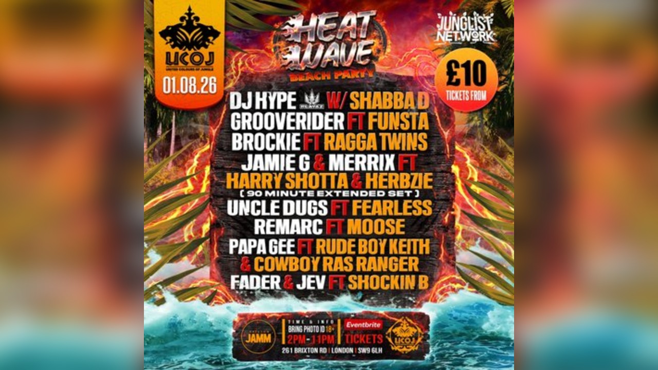 UCOJ: Heatwave Day Party