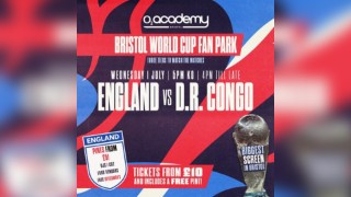Bristol World Cup Fan Park - England vs D.R. Congo