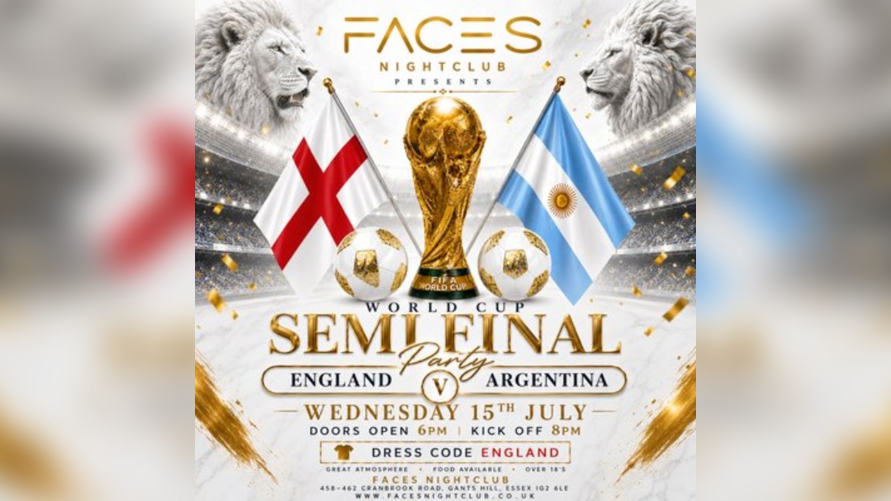 England v Argentina World Cup semi Final Live