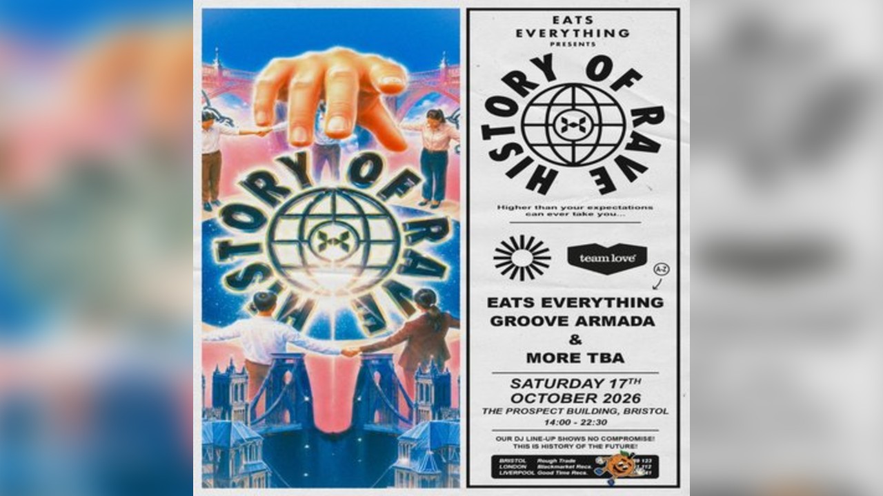 History Of Rave: Eats Everything, Groove Armada + More TBA