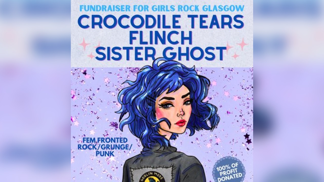 Crocodile Tears + Flinch + Sister Ghost GRG Fundraiser