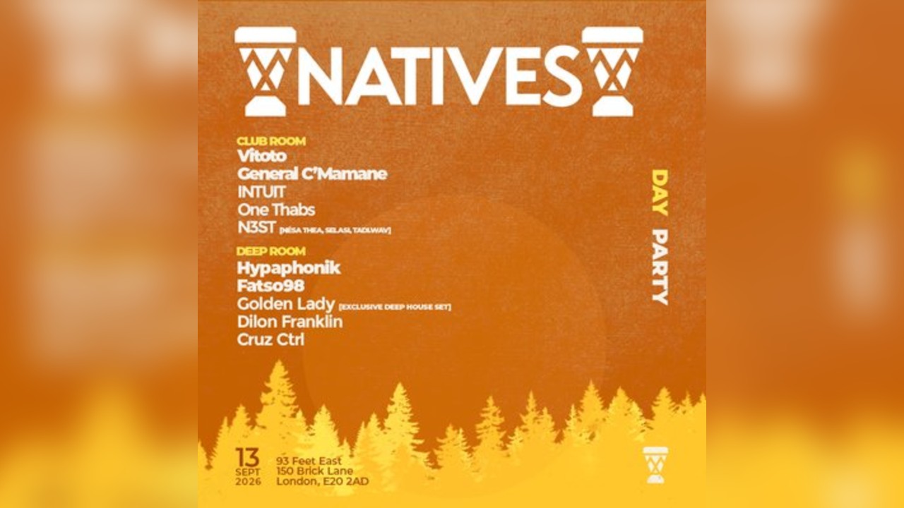 NATIVES: Summer Closing Day Party