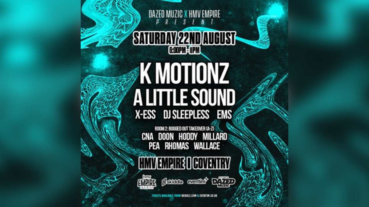Dazed x hmv Empire: K MOTIONZ + A LITTLE SOUND