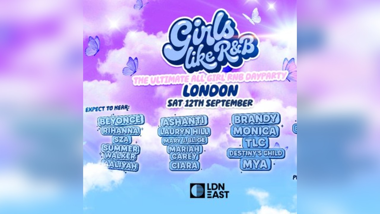 Girls Like R&B - Summer Open-Air Festival - Sat 12th September