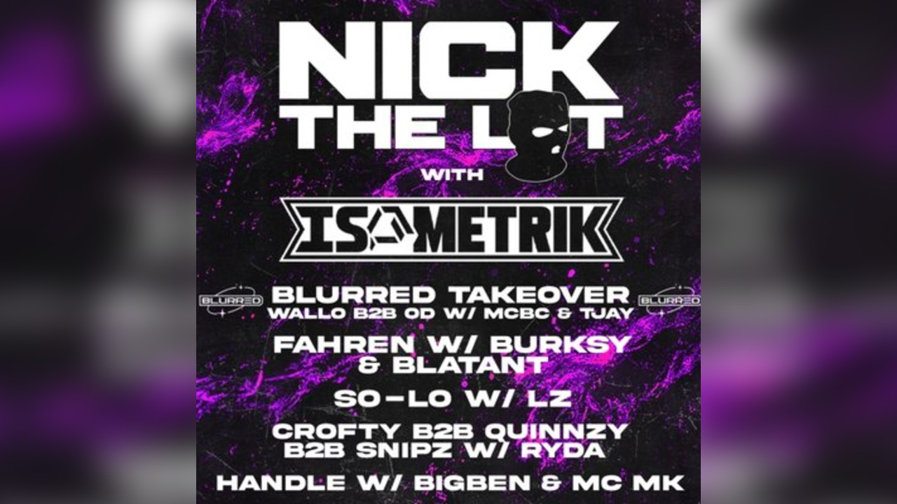 FREE RAVE: Basshurtz presents Nick the lot w isometrik and more