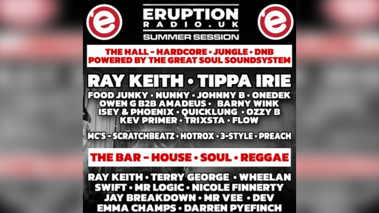 Eruption Radio UK Summer Session