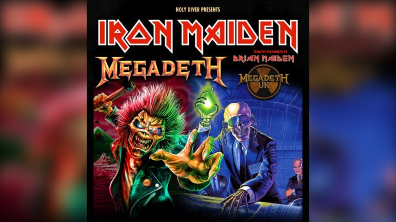 Iron Maiden - Brian Maiden & Megadeth UK