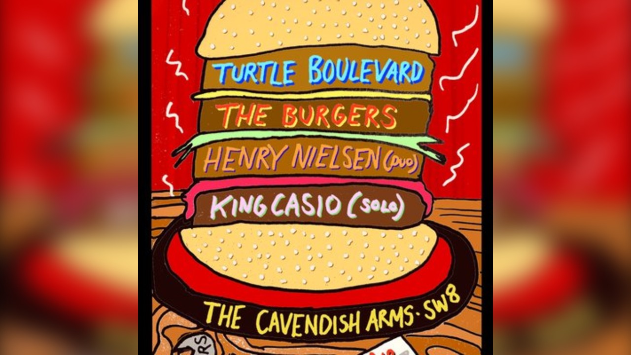 Turtle Boulevard+The Burgers+Henry Nielsen+King Casio