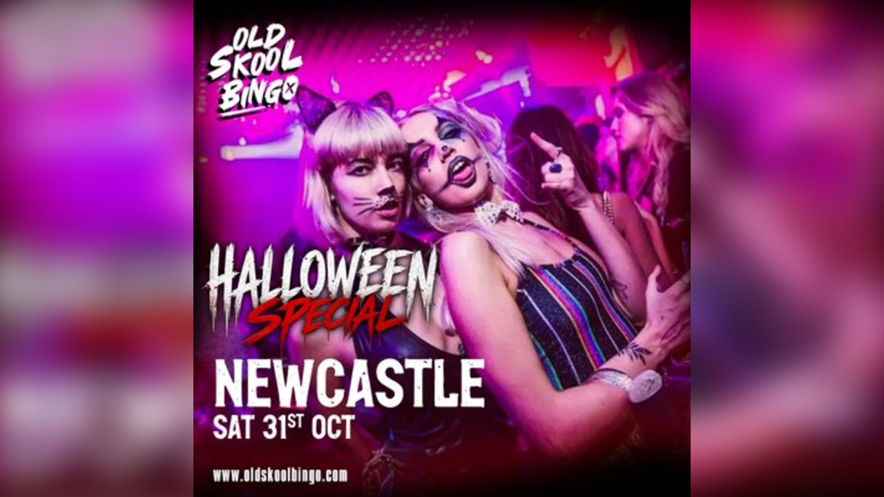 Old Skool Bingo Sat 31st October Newcastle Halloween Special