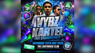 Vybz Kartel - Free Bashment Party - Everyone Free Before 12AM