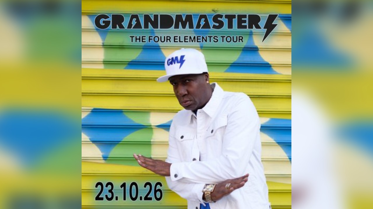 GRANDMASTER FLASH- The Bread Shed, Manchester