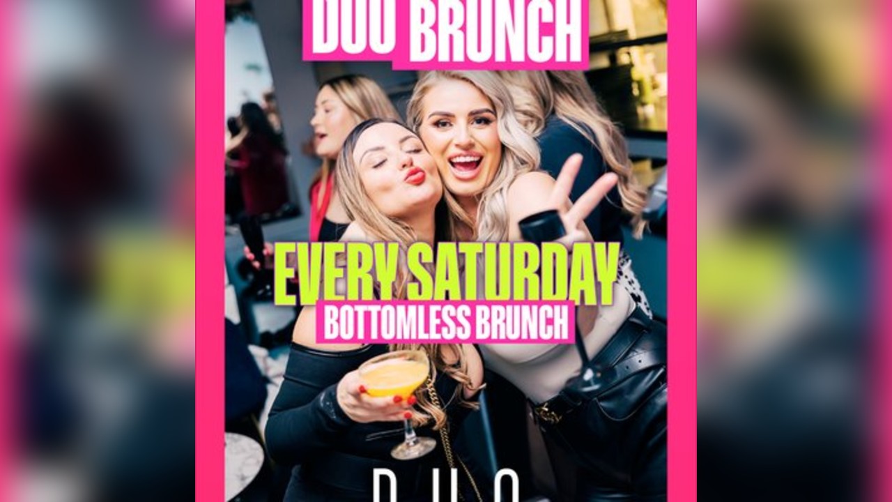 DUO Rnb Bottomless party Sat 4th July