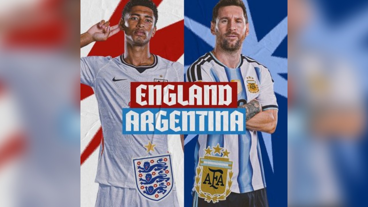 England v Argentina World Cup Semi Final Garden Screening