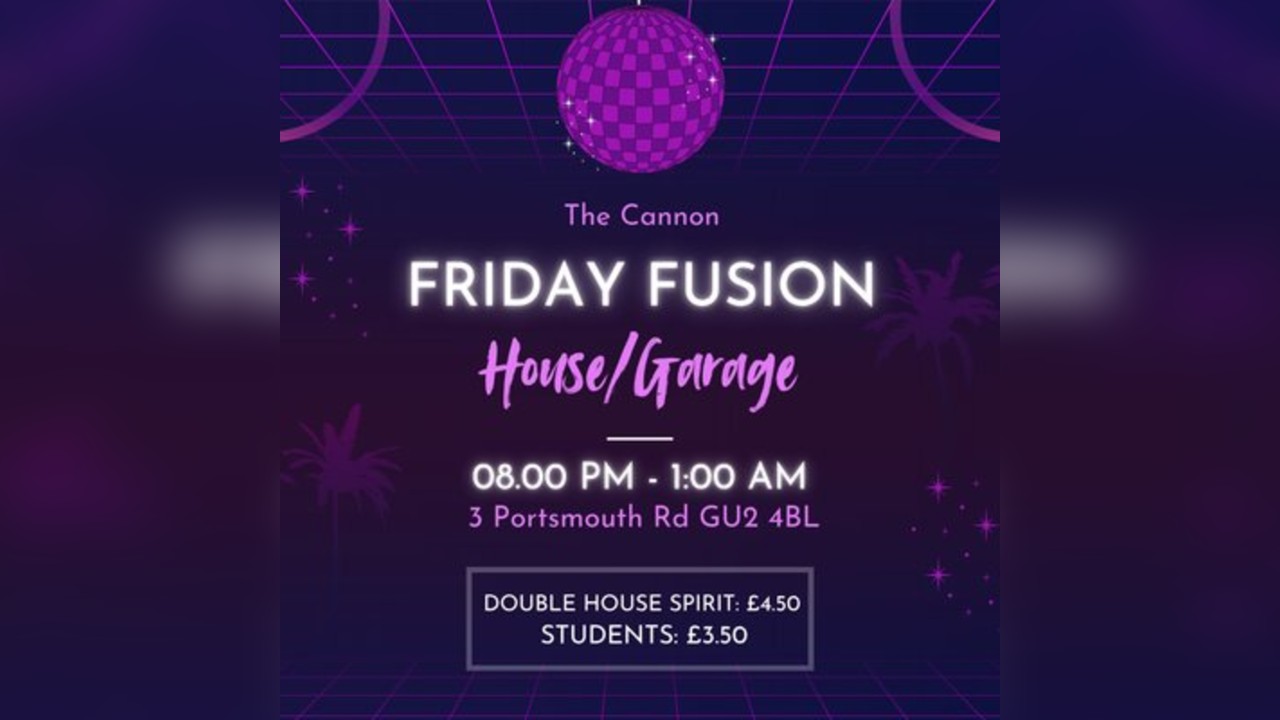 FRIDAY FUSION Garage/House