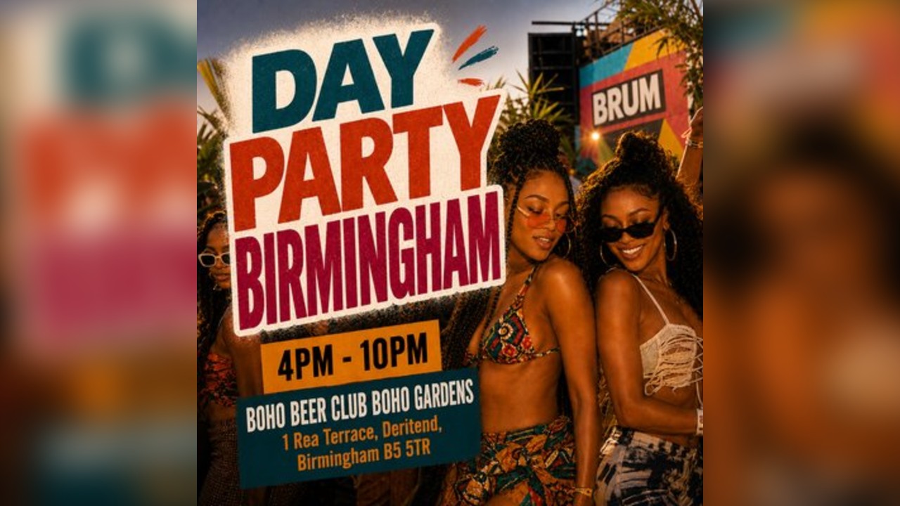 DAY PARTY BIRMINGHAM - Summer Rooftop Day Party