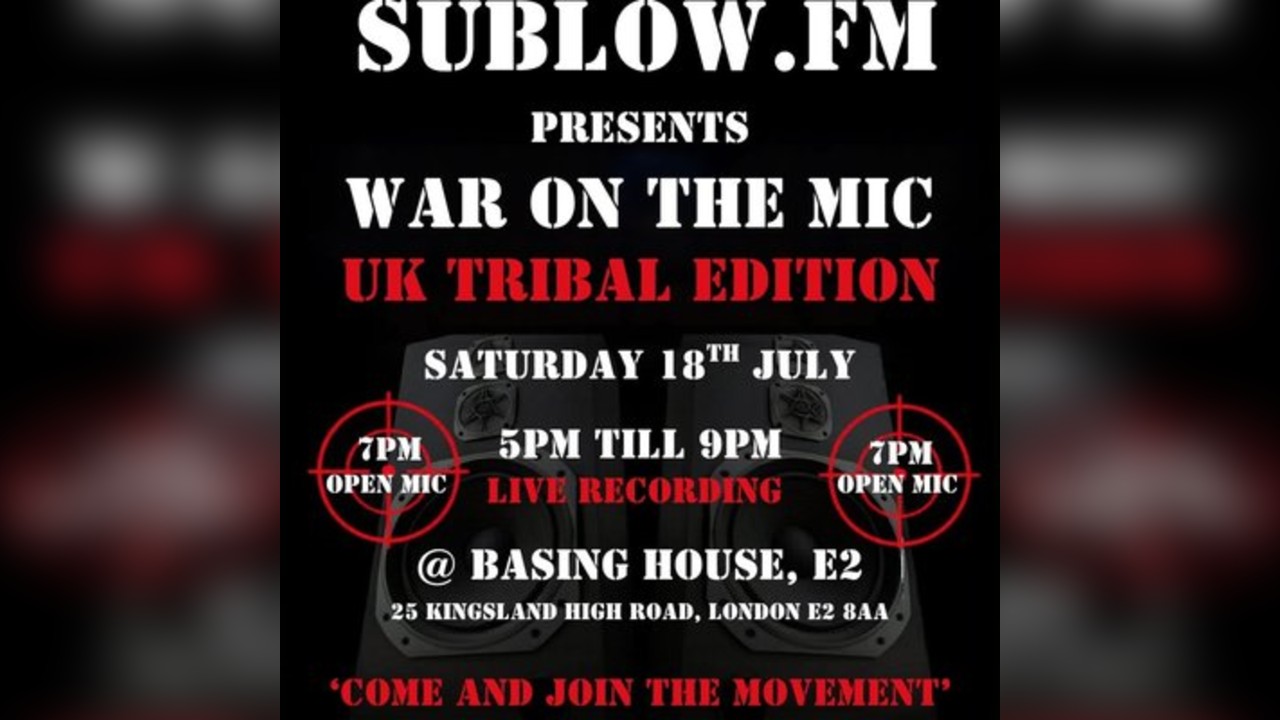 Sublow Presents UK Tribal Edition