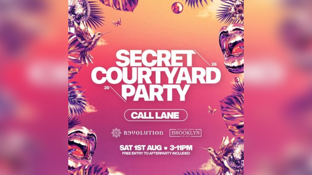 Secret Courtyard Party