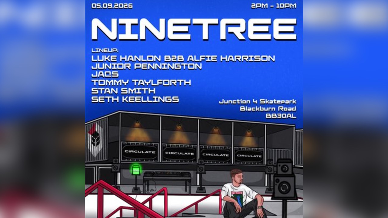 Circulate @ junction 4 skatepark presents NINETREE