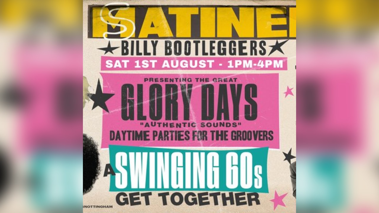 GLORY DAYS - A Swinging 60s Get Together