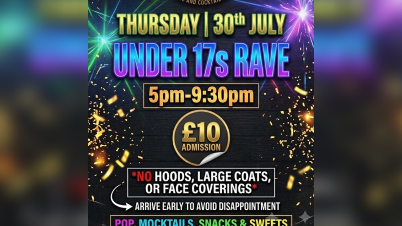 Under 17s rave