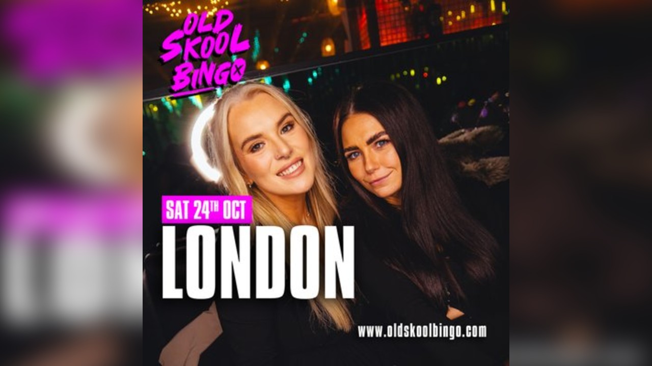 Old Skool Bingo Sat 24th October London