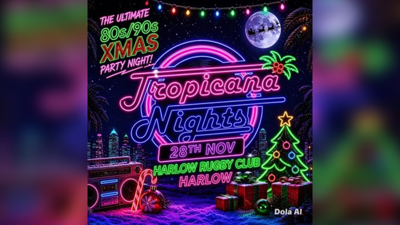 The Ultimate 80's v 90's Xmas Party Night - Harlow