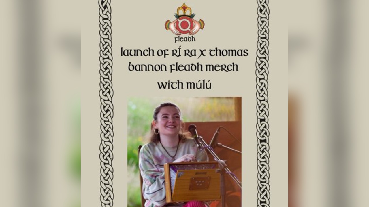 Fleadh Merch launch and Social