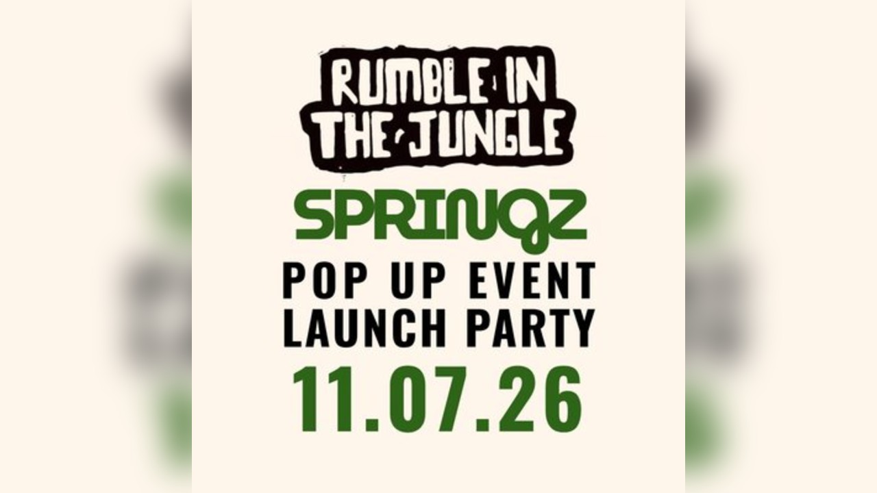 Rumble in the jungle x Springz vintage