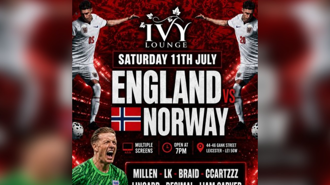 Ivy presents - England vs Norway event