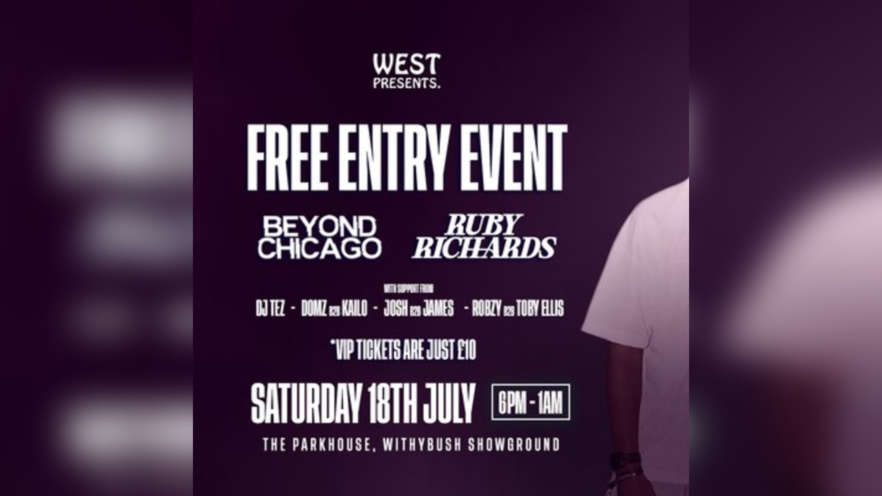 West Presents: Free Party w/ Beyond Chicago & Ruby Richards
