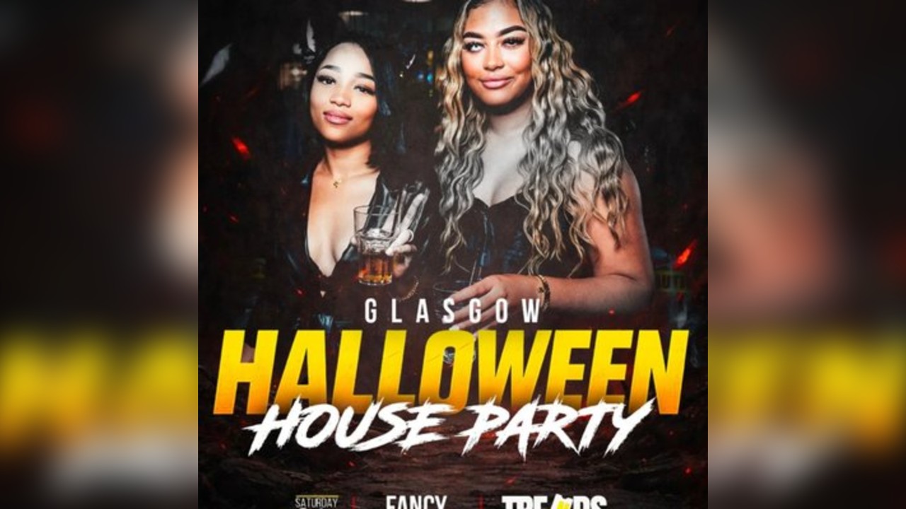 Halloween House Party Saturday 31st October Glasgow