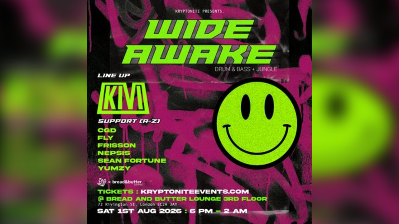 Wide Awake | Drum & Bass + Jungle
