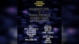 FABRICLIVE: Piano People Afterparty