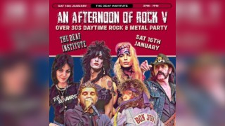 An Afternoon of Rock: MANCHESTER (Over 30s Rock/Metal) 3pm-7pm