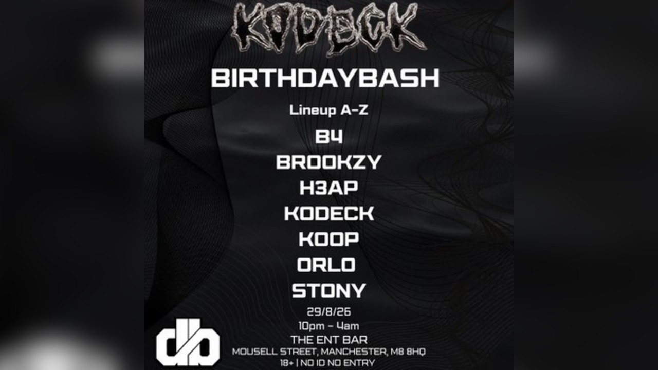 Distorted Bass - Kodeck Birthday Bash
