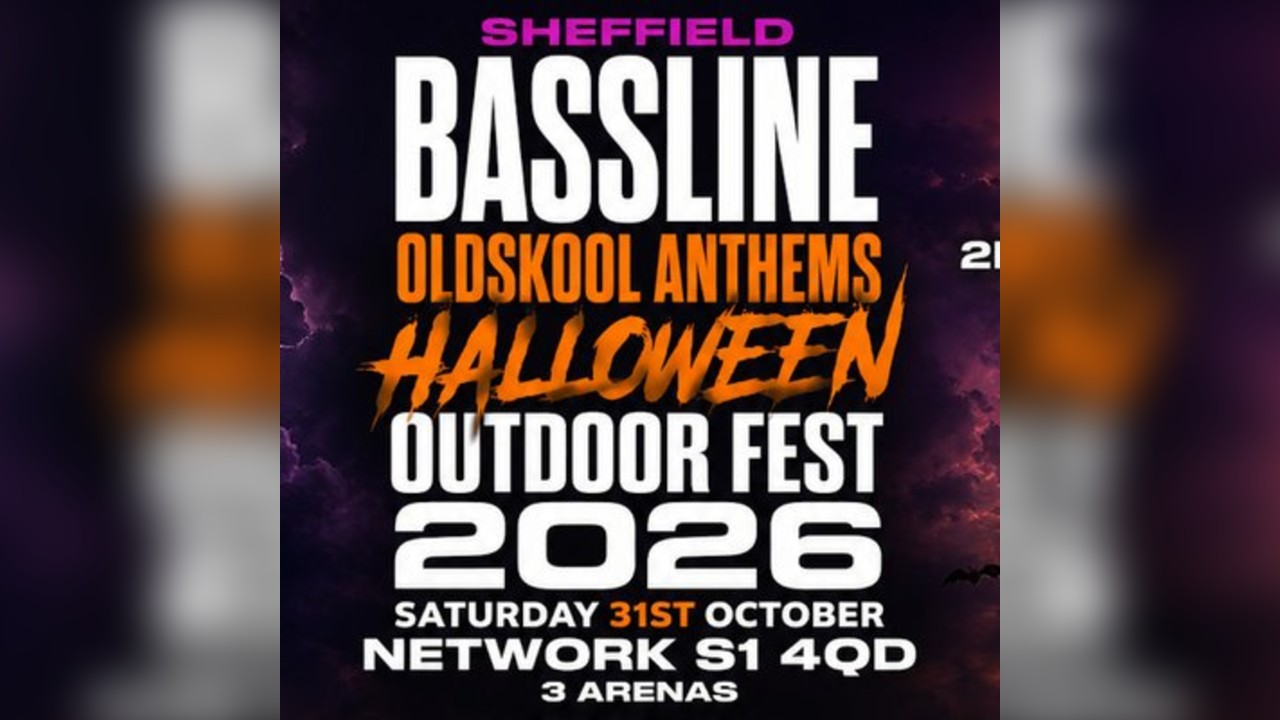 Bassline Oldskool Anthems Halloween Sheffied Indoor Fest