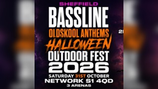 Bassline Oldskool Anthems Halloween Sheffied Indoor Fest