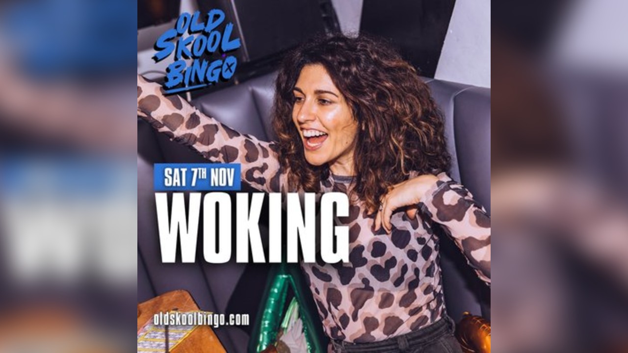 Old Skool Bingo Sat 7th Nov Woking