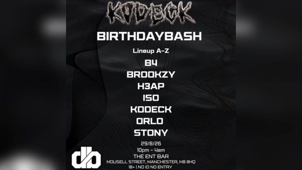 Distorted Bass - Kodeck Birthday Bash