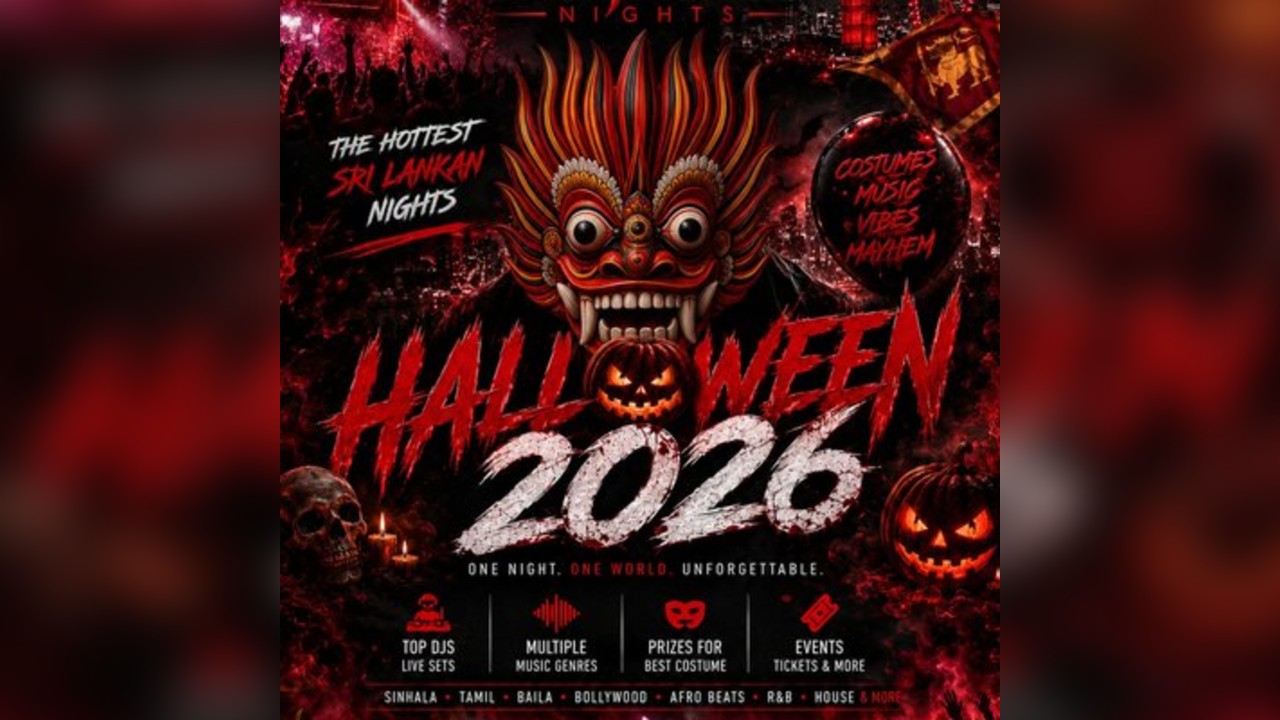 MIRIS NIGHTS presents Sri Lankan Halloween - EARLY BIRD