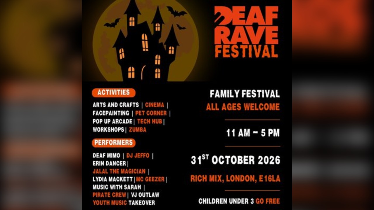 Deaf Rave Festival 2026 - Daytime