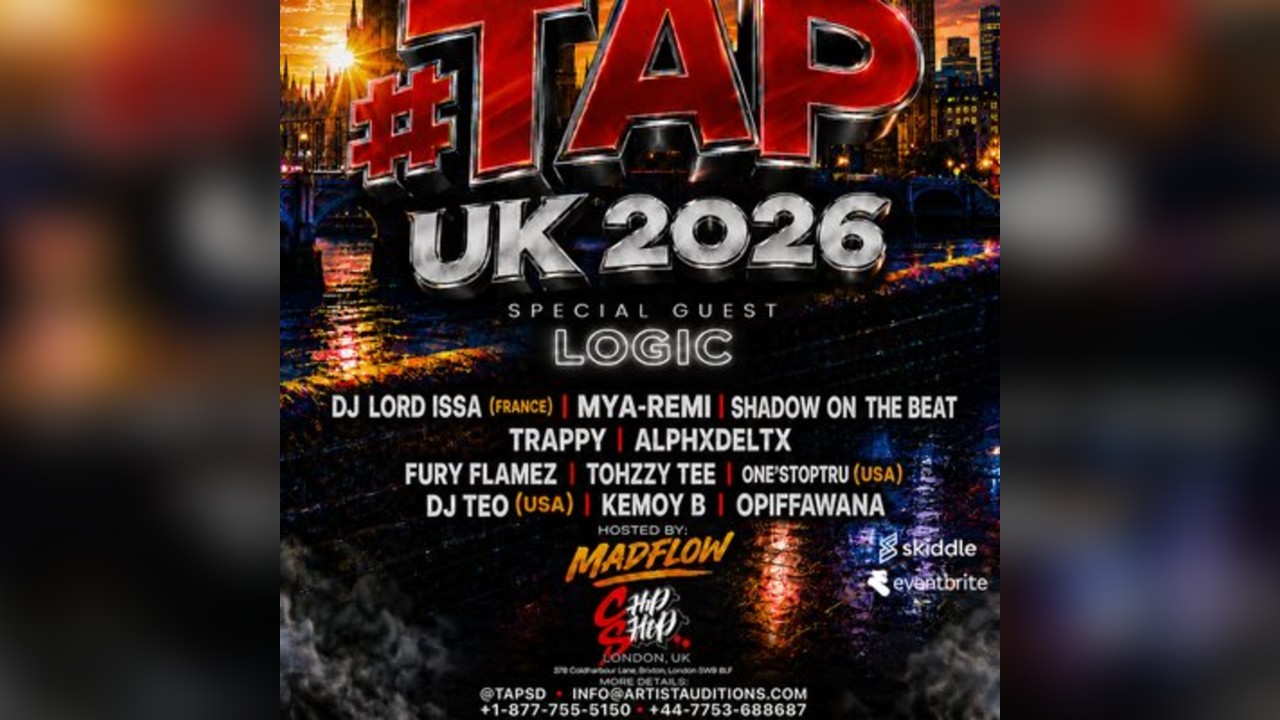 TAPUK:DJ Lord Issa(Paris FR) x Logic x MYA-REMI x Trappy x DJTEO