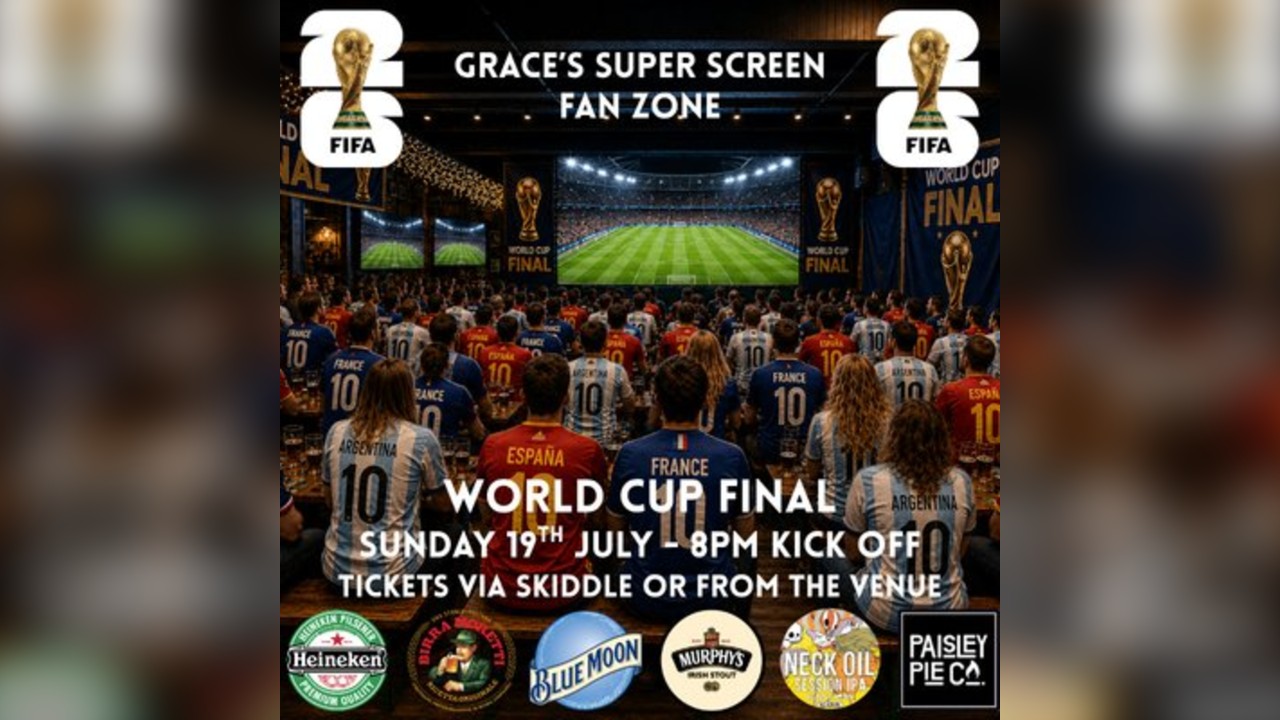 THE WORLD CUP FINAL - Fanzone @ Graces